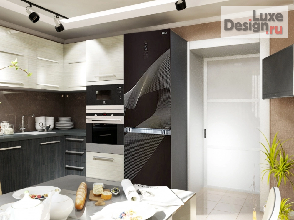 Дизайн интерьера трехкомнатной квартиры "Дизайн интерьера - Саратов, ул. Одесская 95м2" (фото 8)