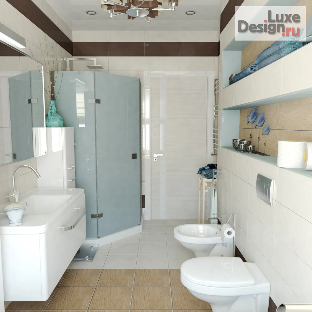 Дизайн интерьера коттеджа "Дизайн интерьера саратов, КП Образцово 209м2" (фото 42)