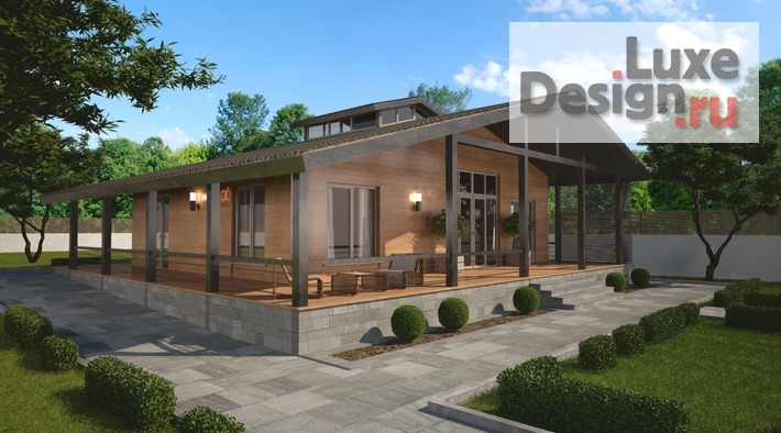 Дизайн интерьера коттеджа "Дизайн интерьера - визуализация - коттеджи" (фото 7)