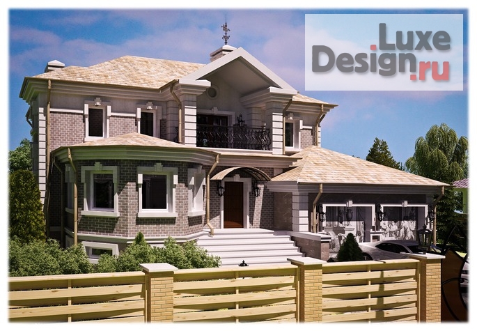 Дизайн интерьера коттеджа "Дизайн интерьера - визуализация - коттеджи" (фото 3)