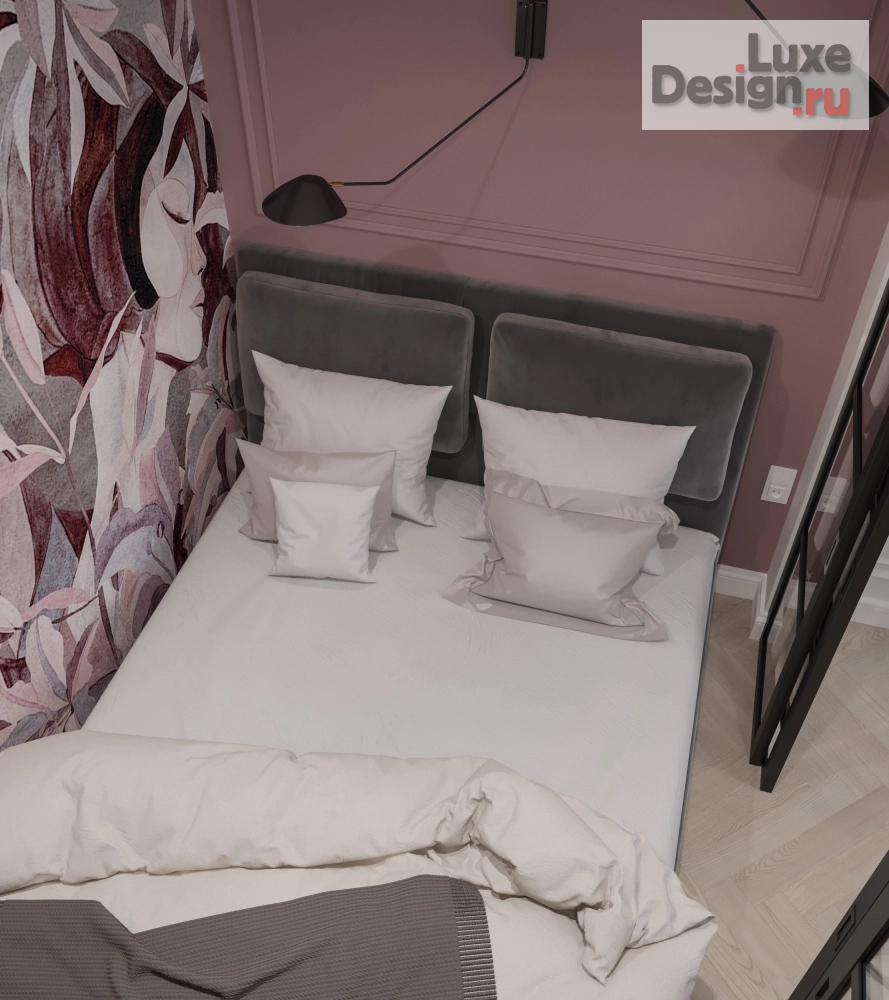 Дизайн интерьера апартаментов "Проект апартаментов для молодой творческой девушки  г. Москва" (фото 7)