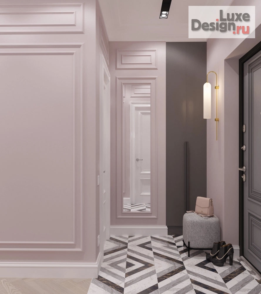 Дизайн интерьера апартаментов "Проект апартаментов для молодой творческой девушки  г. Москва" (фото 14)