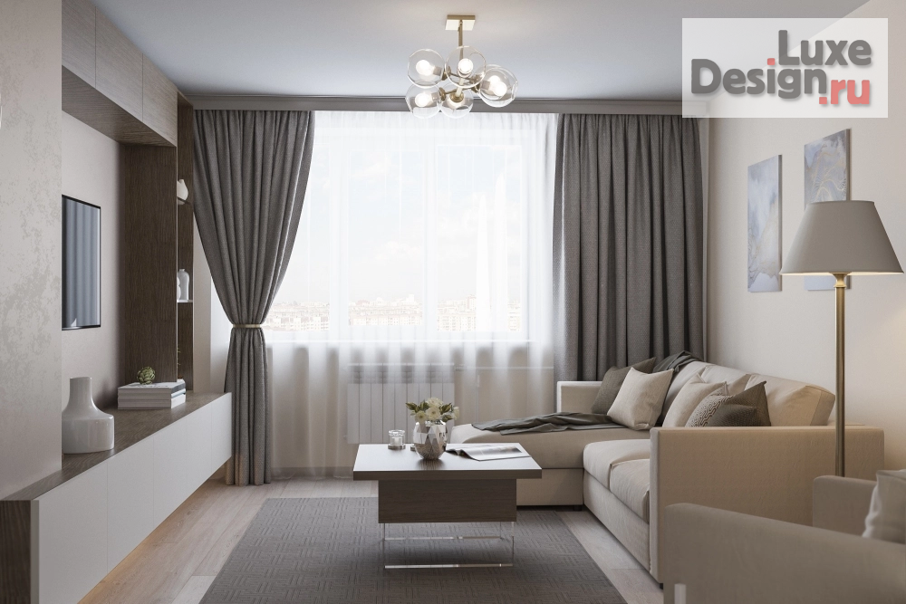 Дизайн интерьера трехкомнатной квартиры "Проект трехкомнатной квартиры "Solar 10"" (фото 8)