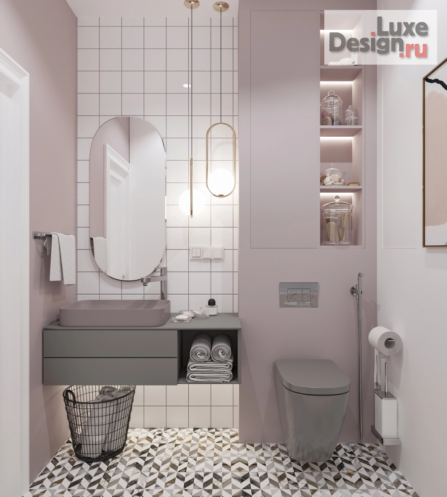 Дизайн интерьера апартаментов "Проект апартаментов для молодой творческой девушки  г. Москва" (фото 9)