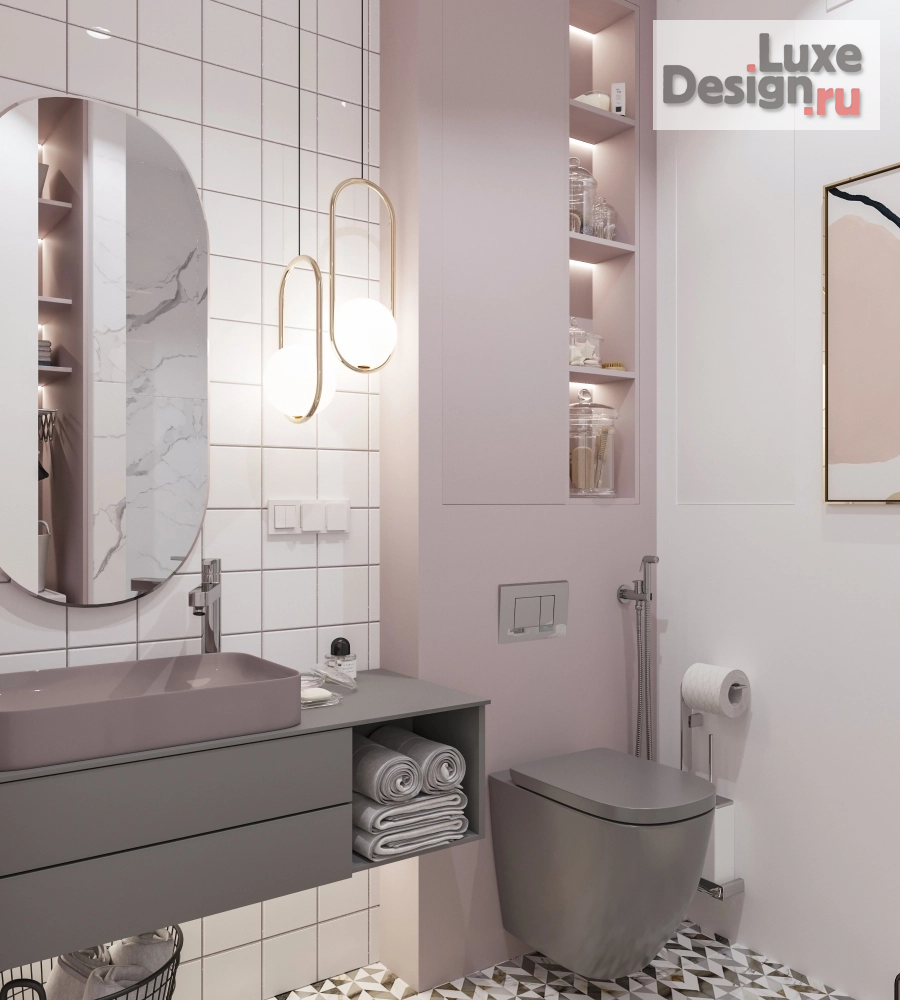 Дизайн интерьера апартаментов "Проект апартаментов для молодой творческой девушки  г. Москва" (фото 10)