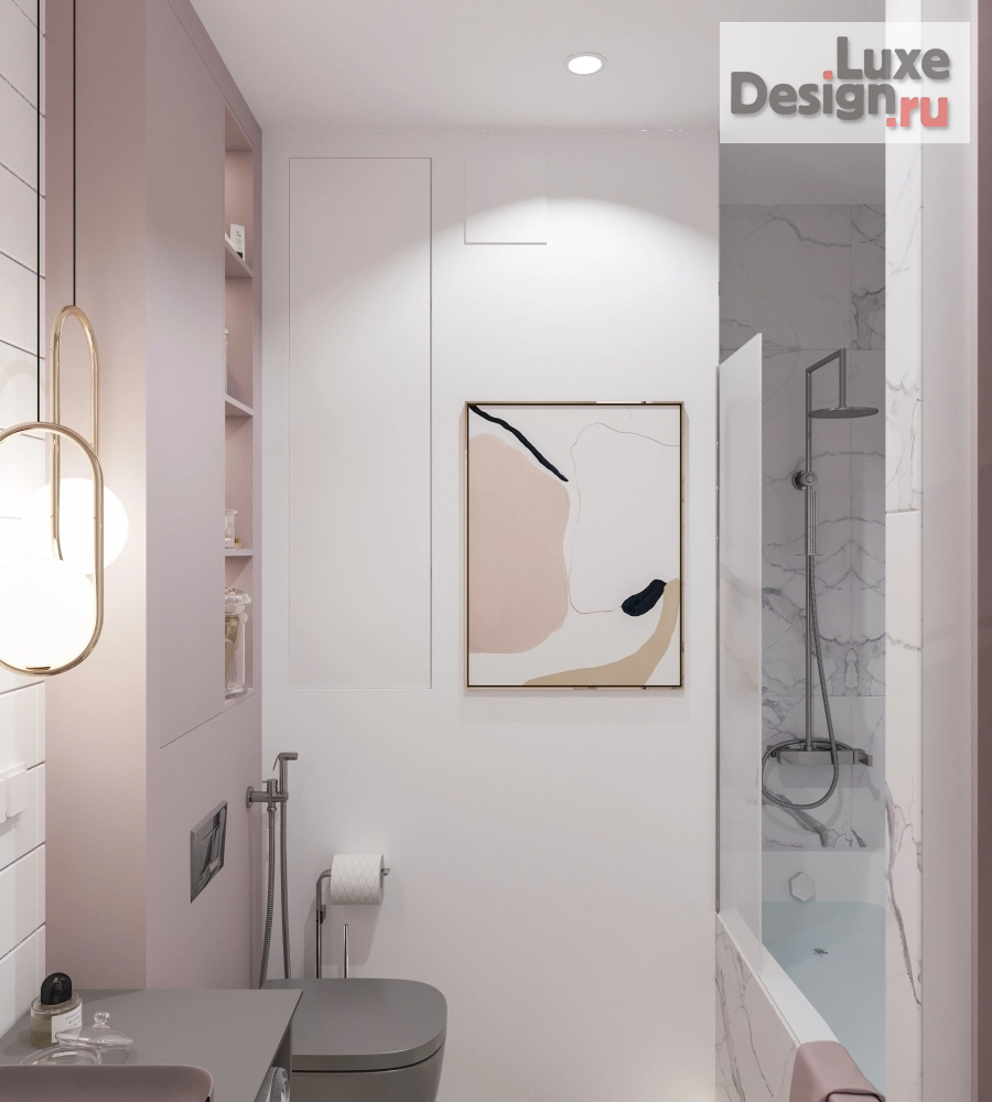 Дизайн интерьера апартаментов "Проект апартаментов для молодой творческой девушки  г. Москва" (фото 13)