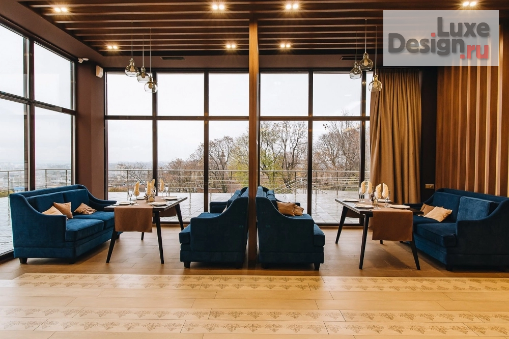 Дизайн интерьера ресторана "БАНКЕТНЫЙ ЗАЛ «ВИШНЕВАЯ ГОРА»" (фото 1)