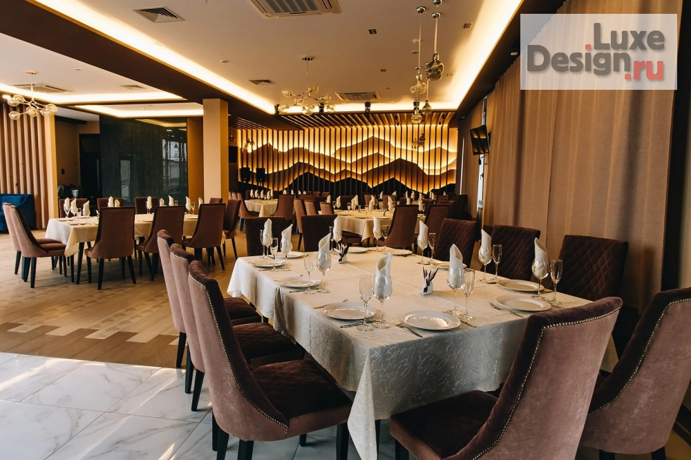 Дизайн интерьера ресторана "БАНКЕТНЫЙ ЗАЛ «ВИШНЕВАЯ ГОРА»" (фото 3)