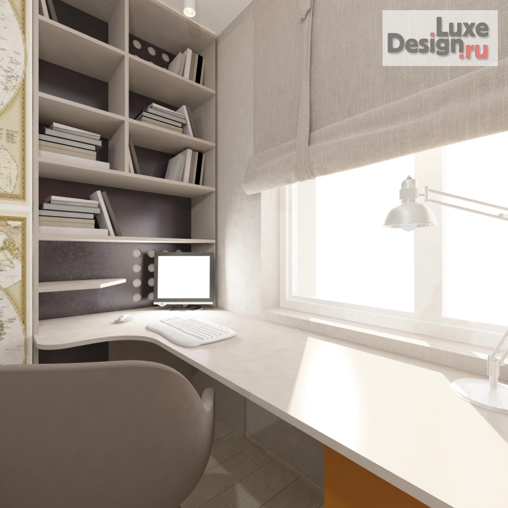 Дизайн интерьера детской "Дизайн детской спальни (Саратов)" (фото 3)