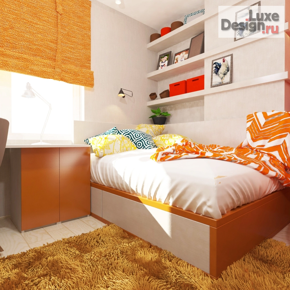 Дизайн интерьера детской "Дизайн-проект спальни для мальчика (г.Саратов)" (фото 1)