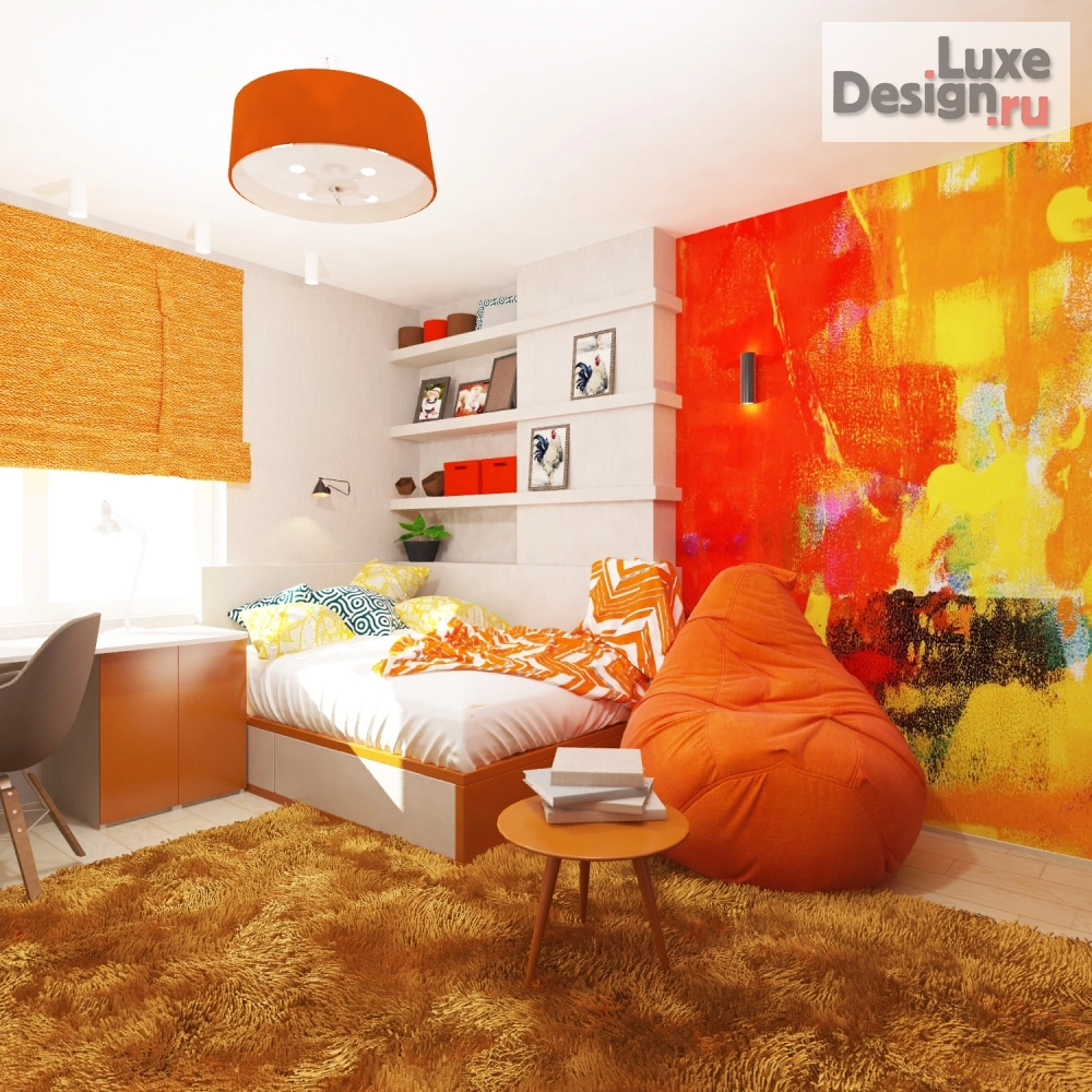 Дизайн интерьера детской "Дизайн-проект спальни для мальчика (г.Саратов)" (фото 4)