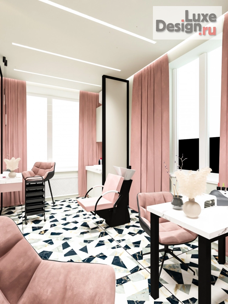 Дизайн интерьера салона красоты "Дизайн салона красоты" (фото 3)