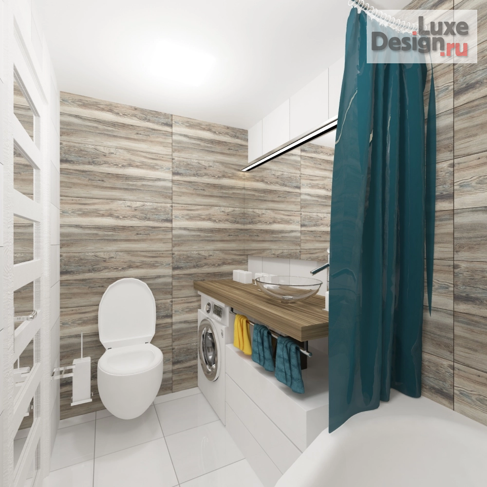 Дизайн интерьера двухкомнатной квартиры "Дизайн-проект квартиры (г.Саратов)" (фото 9)