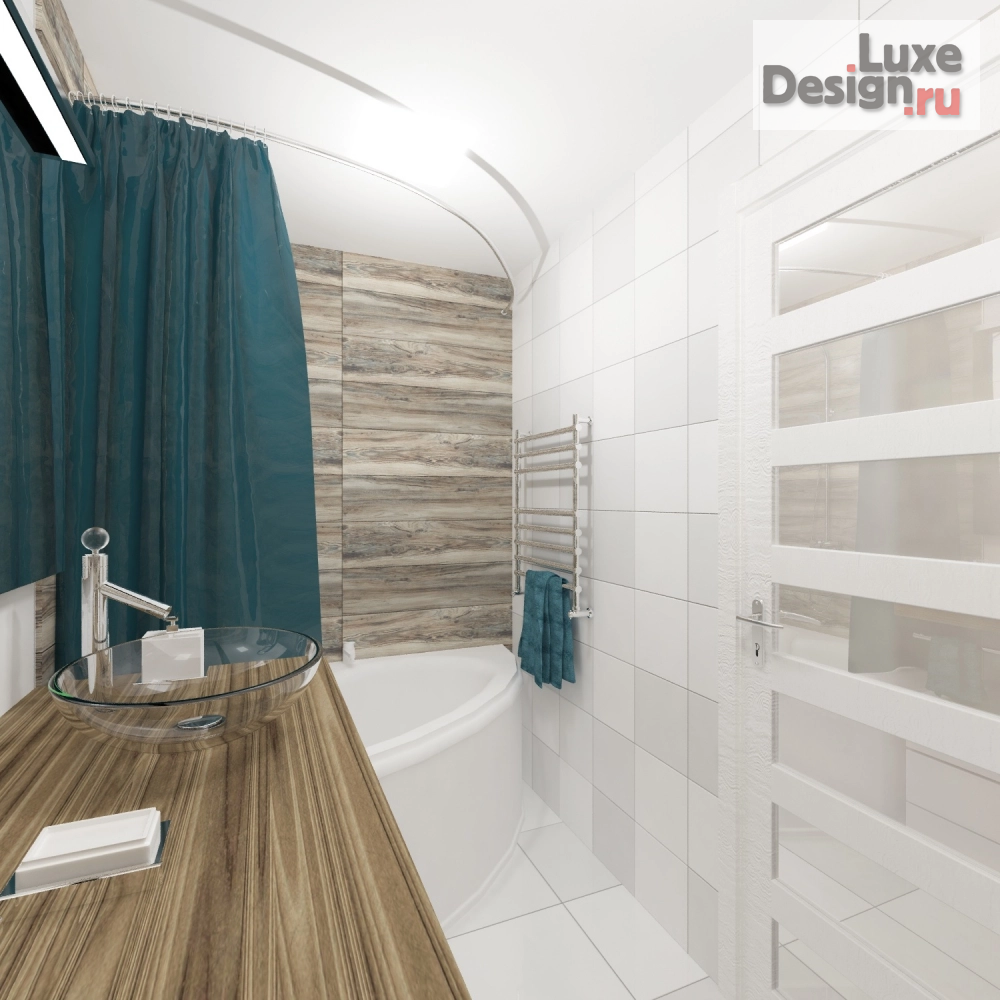 Дизайн интерьера двухкомнатной квартиры "Дизайн-проект квартиры (г.Саратов)" (фото 11)