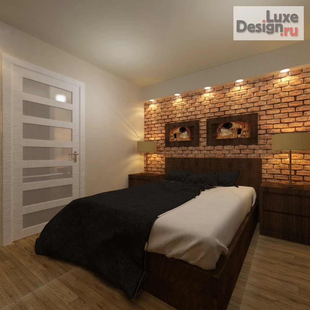 Дизайн интерьера двухкомнатной квартиры "Дизайн-проект квартиры (г.Саратов)" (фото 13)