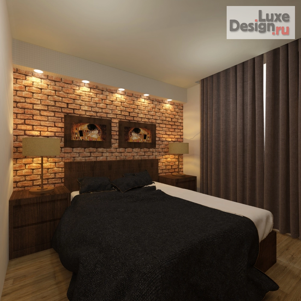 Дизайн интерьера двухкомнатной квартиры "Дизайн-проект квартиры (г.Саратов)" (фото 14)