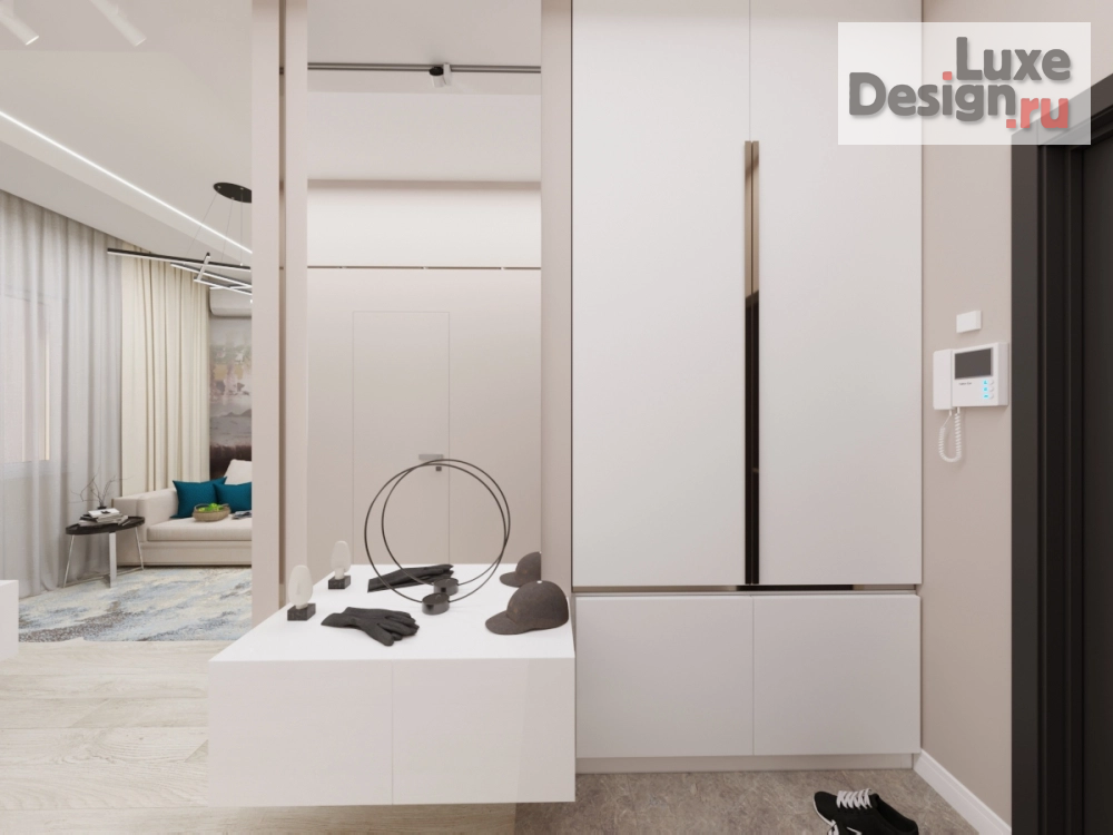 Дизайн интерьера однокомнатной квартиры " Дизайн-проект квартиры ЖК Тушино" (фото 15)