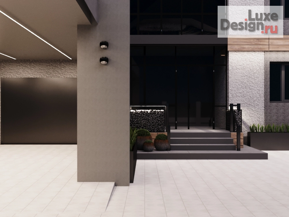 Частная архитектура "Редизайн фасада и придомового участка г.Саратов" (фото 19)