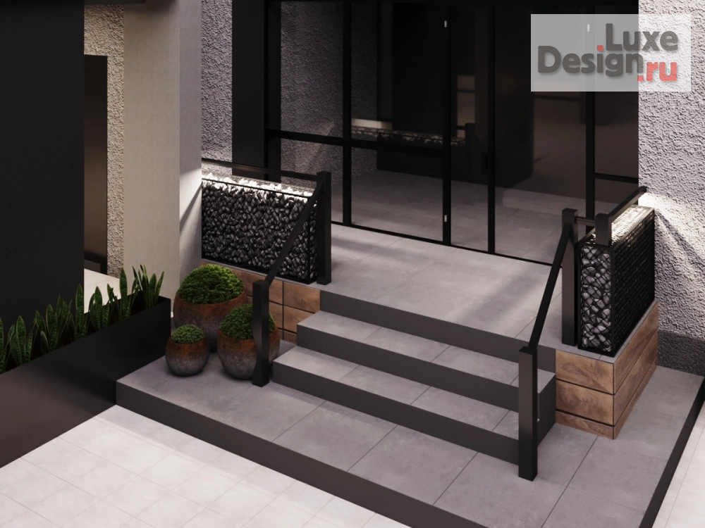 Частная архитектура "Редизайн фасада и придомового участка г.Саратов" (фото 20)