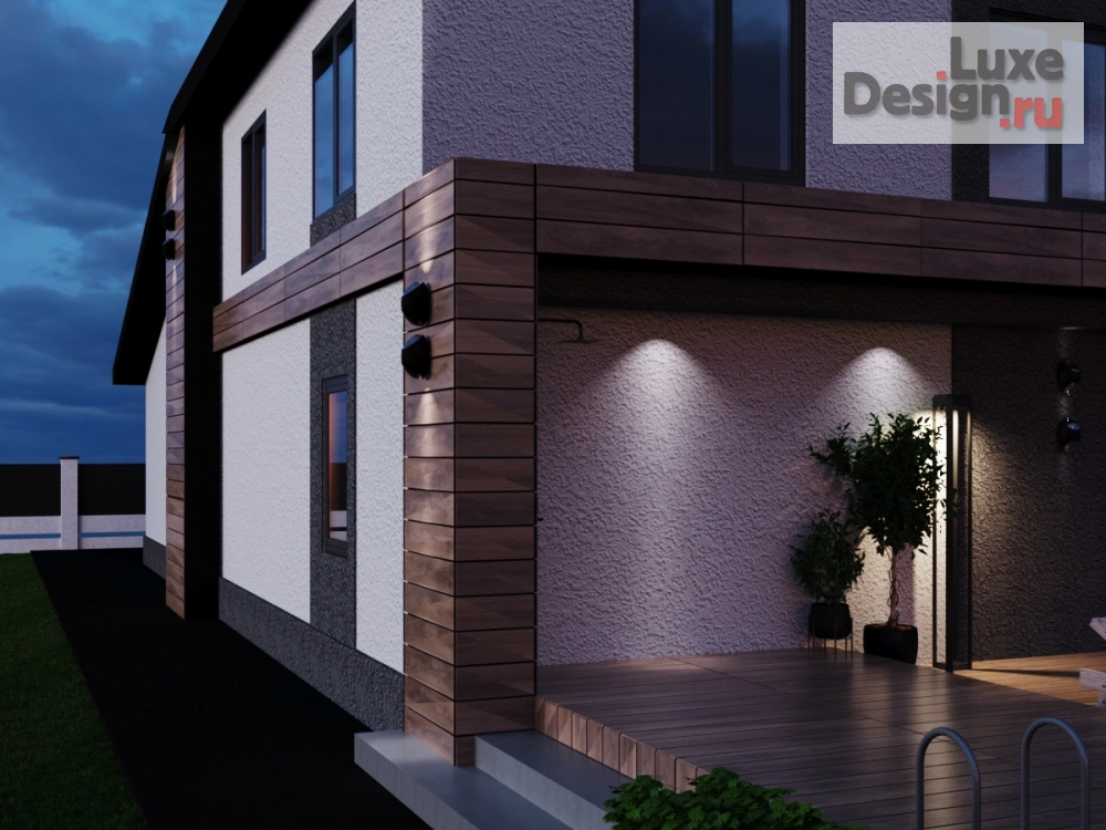 Частная архитектура "Редизайн фасада и придомового участка г.Саратов" (фото 23)