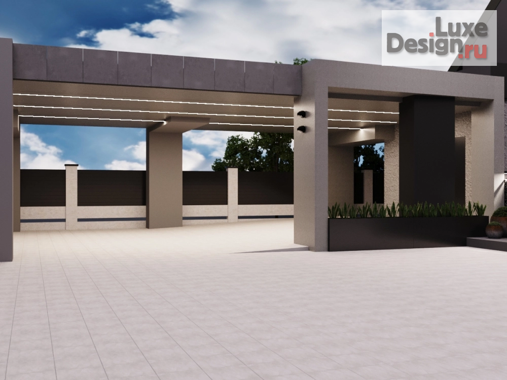 Частная архитектура "Редизайн фасада и придомового участка г.Саратов" (фото 21)