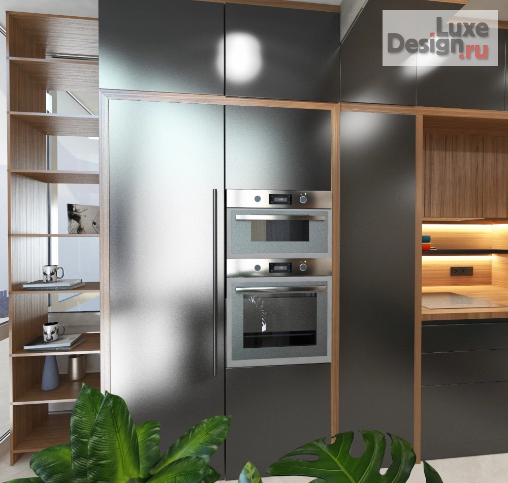 Дизайн интерьера трехкомнатной квартиры "Квартира на Политехнической" (фото 4)