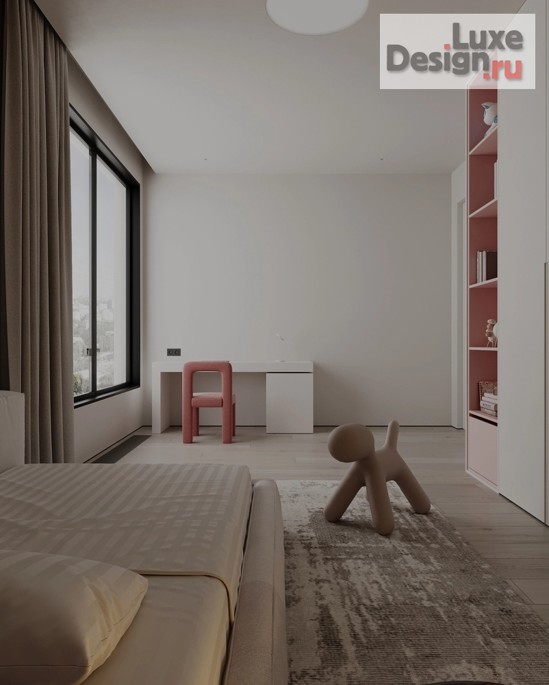 Дизайн интерьера комнаты "Проект детской комнаты" (фото 1)