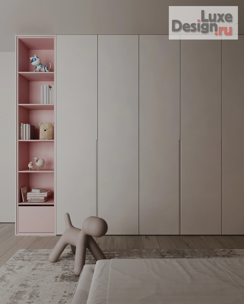 Дизайн интерьера комнаты "Проект детской комнаты" (фото 3)