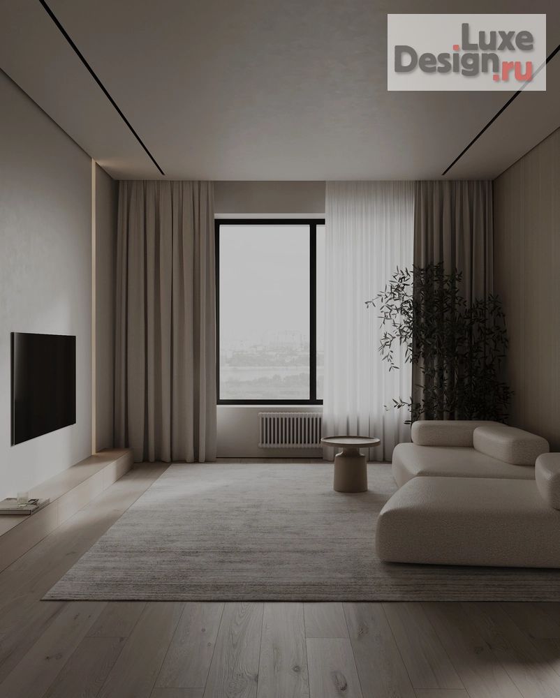 Дизайн интерьера двухкомнатной квартиры "Квартира ЖК "Зиларт"" (фото 2)