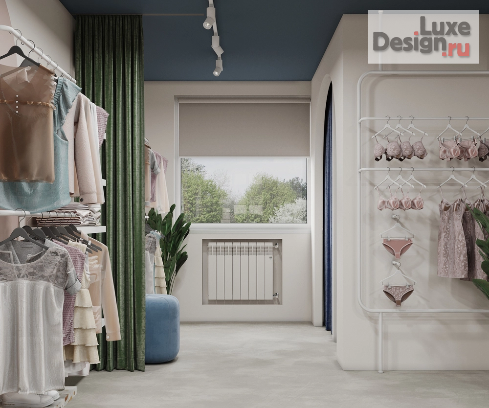 Дизайн интерьера шоу-рума "BRAND SHOP" (фото 3)