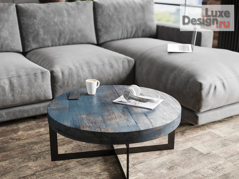 Дизайн интерьера квартиры студии "Лофт в темных тонах" (фото 6)