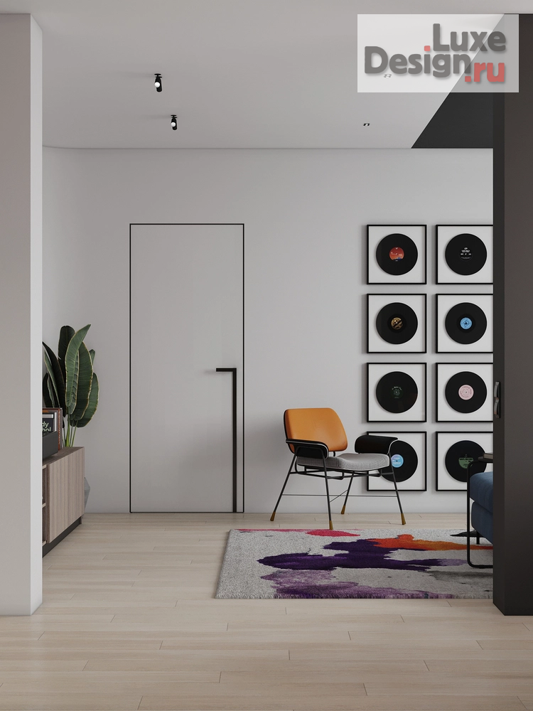 Дизайн интерьера двухкомнатной квартиры "Интерьер квартиры для девушки" (фото 17)