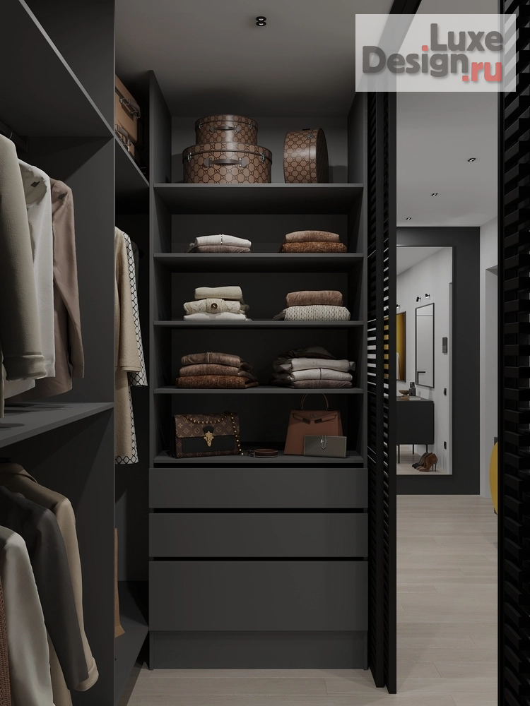 Дизайн интерьера двухкомнатной квартиры "Интерьер квартиры для девушки" (фото 18)