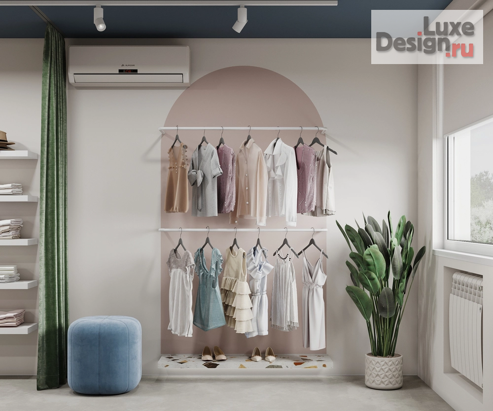 Дизайн интерьера шоу-рума "BRAND SHOP" (фото 9)