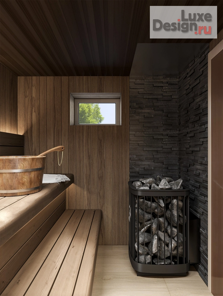 Дизайн интерьера бани "Частный банный комплекс" (фото 11)