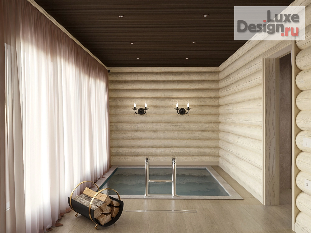 Дизайн интерьера бани "Частный банный комплекс" (фото 18)