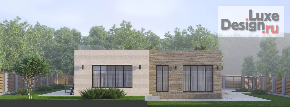 Частная архитектура "Архитектурный проект частного дома с террасой на крыше" (фото 5)