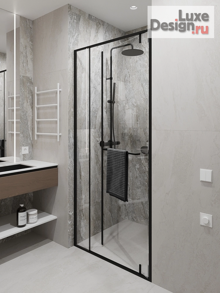 Дизайн интерьера двухкомнатной квартиры "Неоклассика без визуального шума" (фото 27)