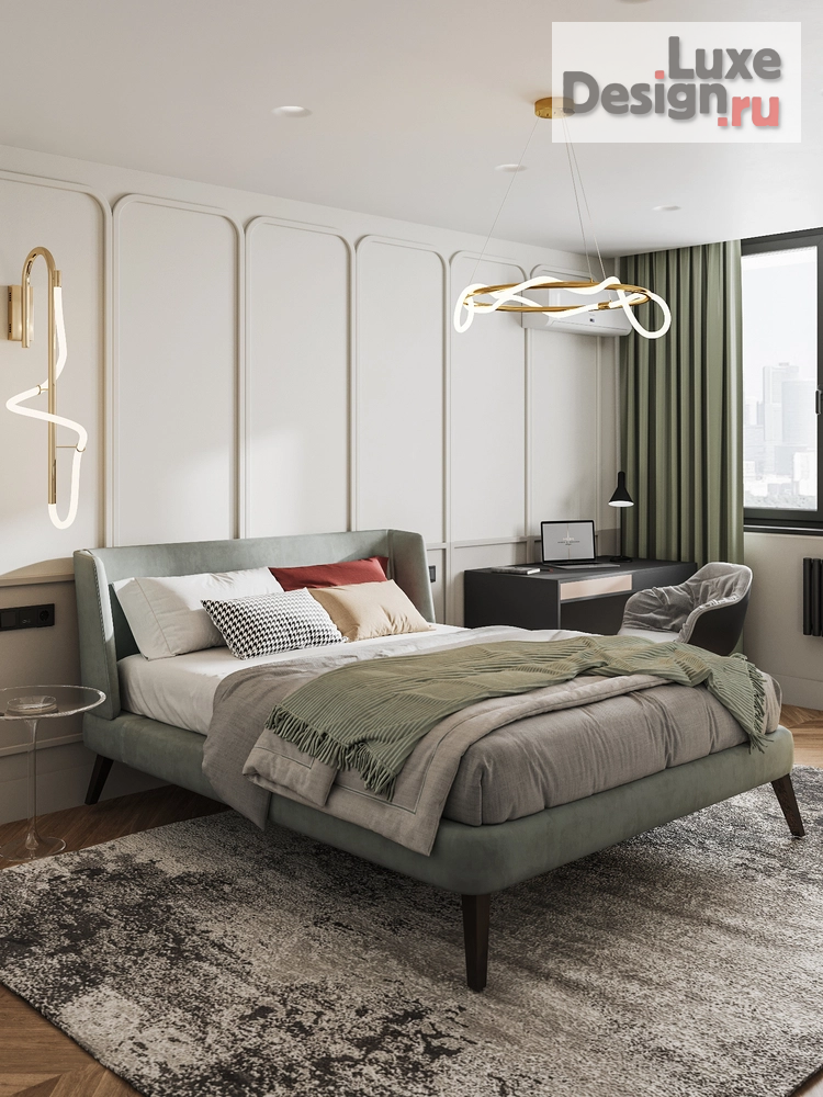 Дизайн интерьера двухкомнатной квартиры "ЖК Перекресток" (фото 17)