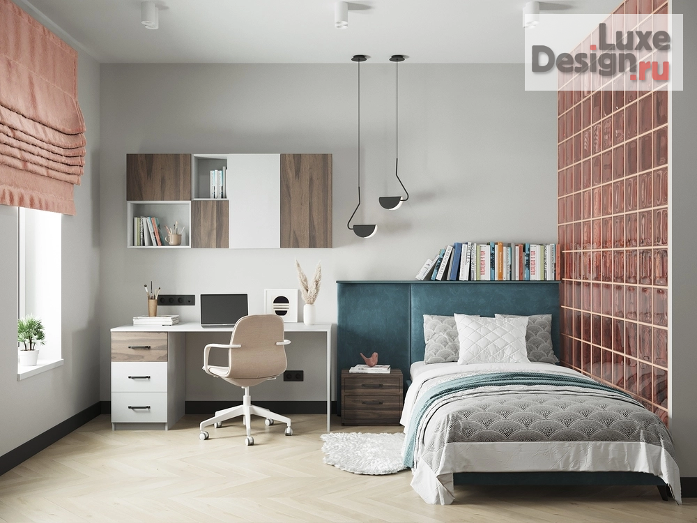 Дизайн интерьера частного дома "Яркий интерьер частного дома" (фото 24)