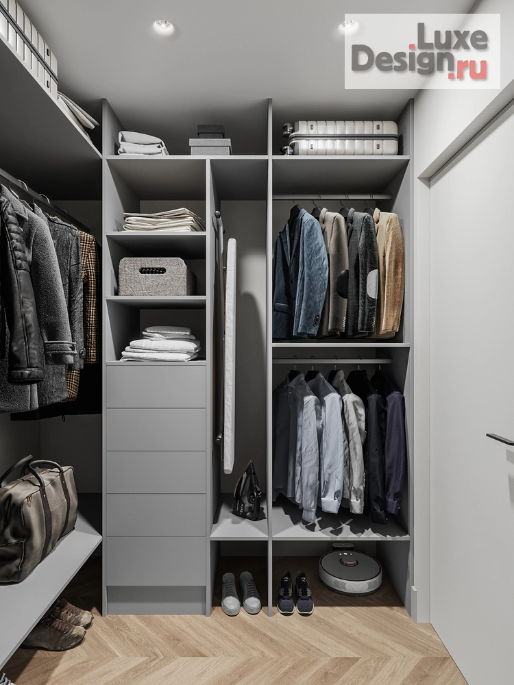 Дизайн интерьера двухкомнатной квартиры "ЖК Перекресток" (фото 23)