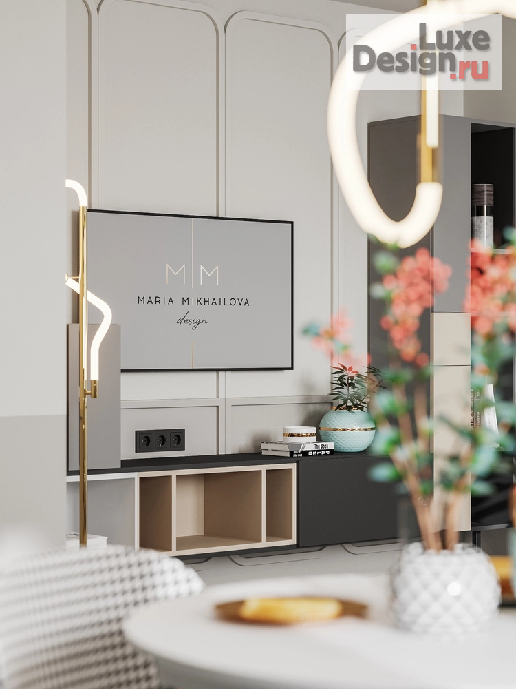 Дизайн интерьера двухкомнатной квартиры "ЖК Перекресток" (фото 27)