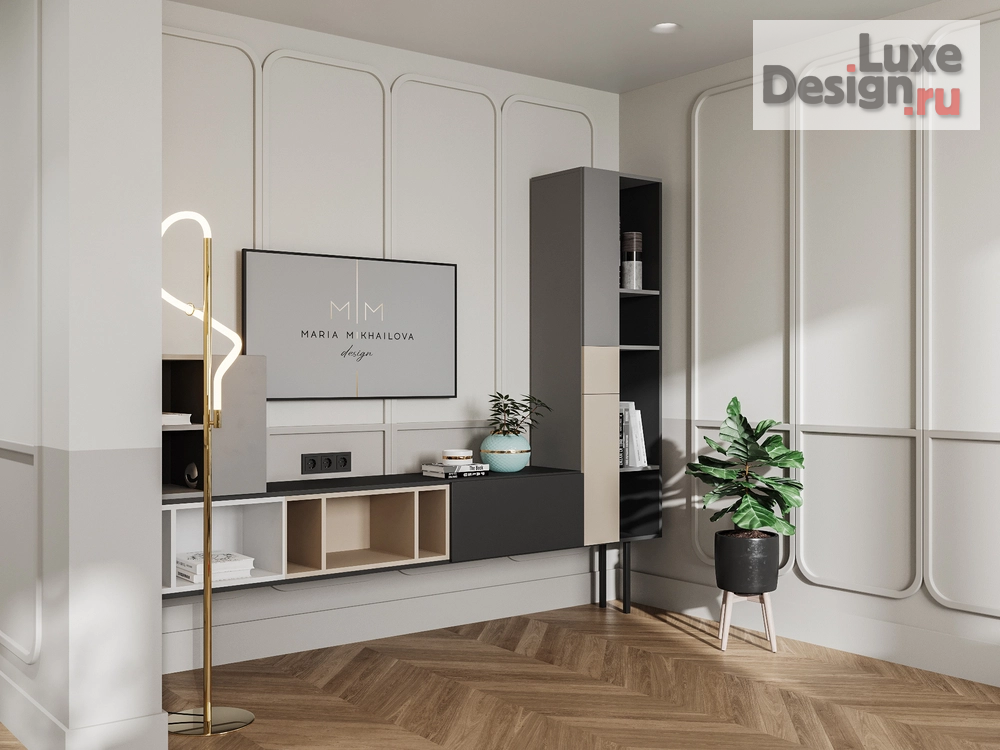 Дизайн интерьера двухкомнатной квартиры "ЖК Перекресток" (фото 31)