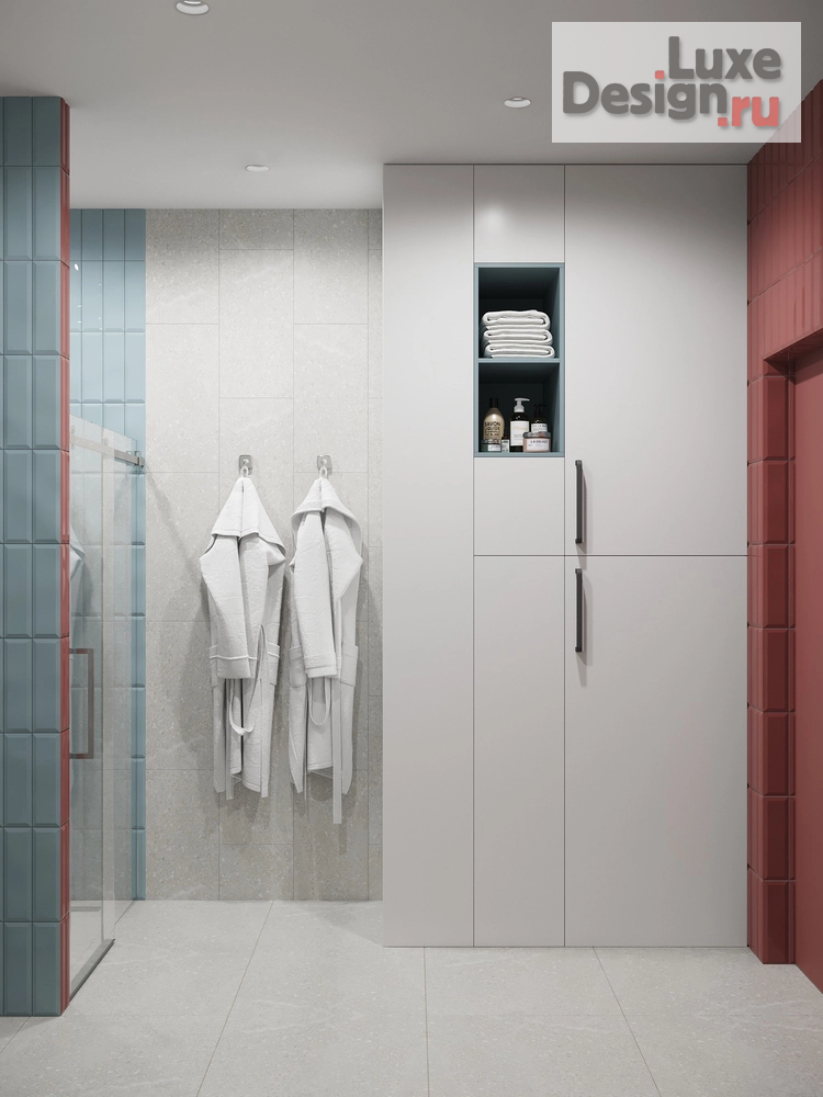 Дизайн интерьера частного дома "Яркий интерьер частного дома" (фото 28)