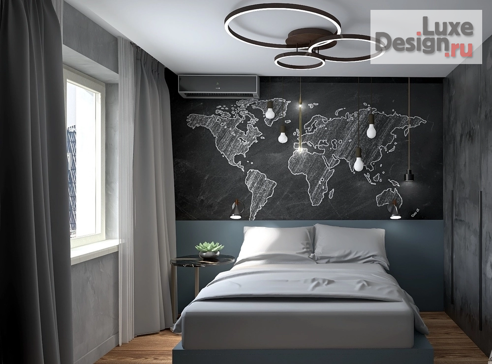 Дизайн интерьера двухкомнатной квартиры "Лофт" (фото 6)