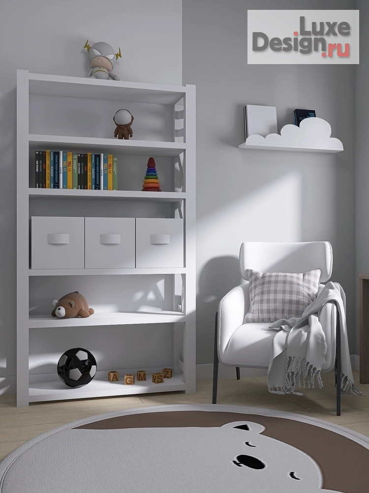 Дизайн интерьера детской "Г. МОСКВА 9 КВ.М. ДЕСТКАЯ КОМНАТА МАЛЬЧИКА" (фото 2)