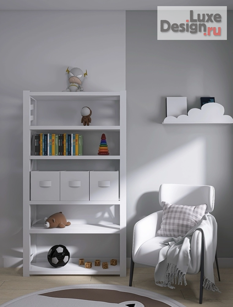 Дизайн интерьера детской "Г. МОСКВА 9 КВ.М. ДЕСТКАЯ КОМНАТА МАЛЬЧИКА" (фото 9)