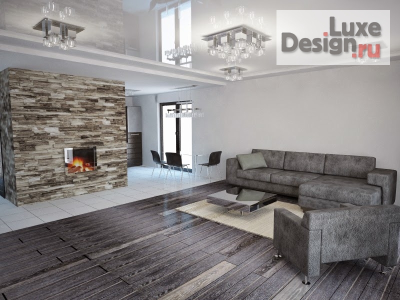 Дизайн интерьера гостиной "Проект гостиной" (фото 1)