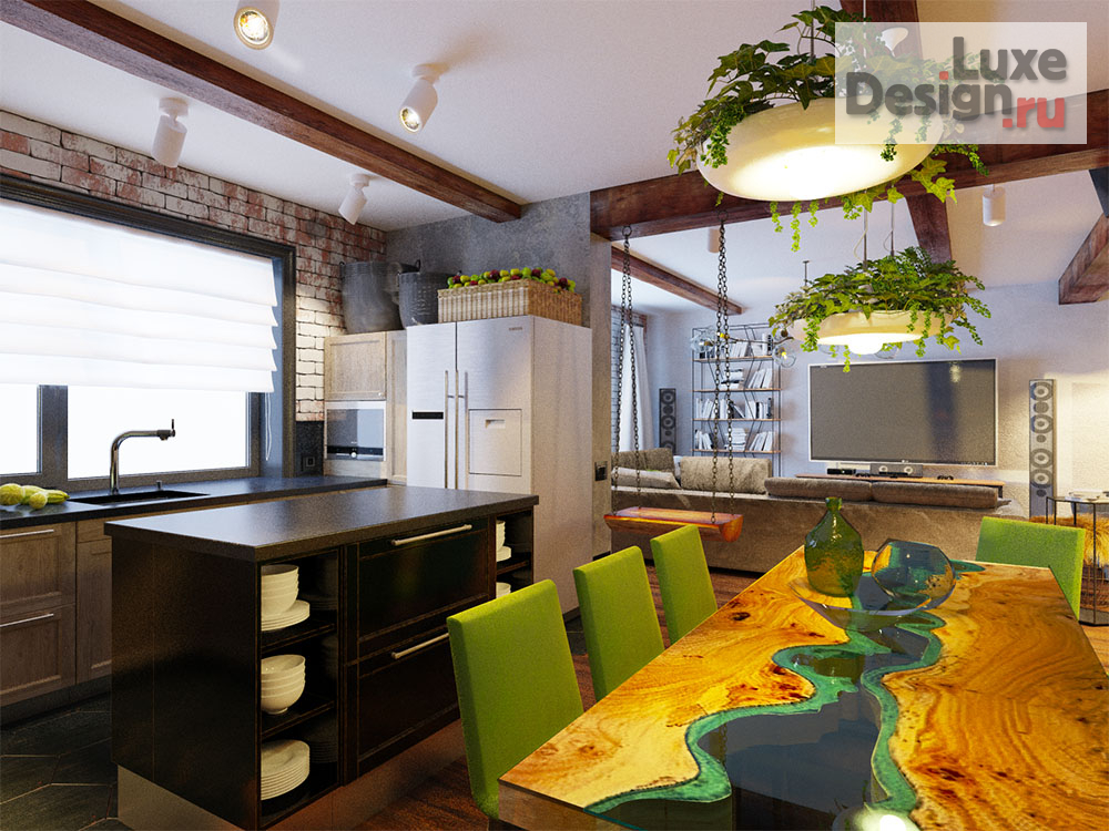 Дизайн интерьера трехкомнатной квартиры "Дизайн 3 комнатной квартиры в ЖК Ямайка" (фото 10)