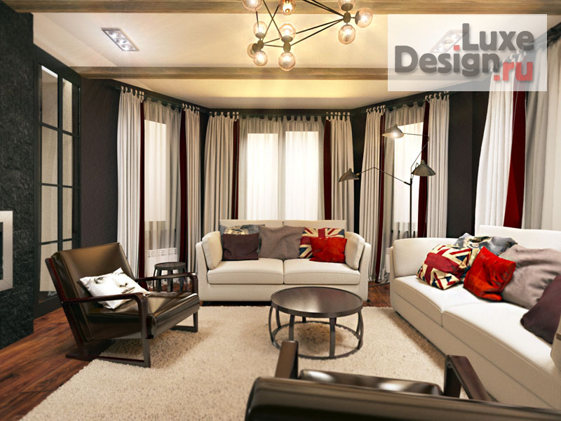 Дизайн интерьера коттеджа "Дизайн коттеджа " (фото 10)